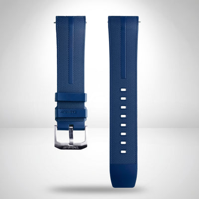 Formula 1 Red Bull Racing Blue Rubber Strap | 21.5mm | FT8052