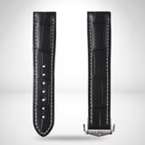 Genuine Omega Speedmaster Tokyo 2020 20mm Grey Alligator Strap & Steel Deployant Clasp | CUZ009860 / 94521893