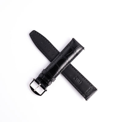 IWC Schaffhausen Portofino Black Genuine Alligator Leather Strap 20mm | Genuine OEM 35804
