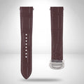 Genuine Cartier Santos Large Bordeaux Alligator QuickSwitch Strap 21mm / 18mm | KD2DM52 with Steel Clasp