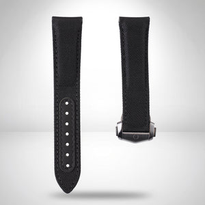 Genuine Omega Speedmaster Dark Side of the Moon 21mm Black Cordura Strap & Ceramic Clasp | 032CWZ003216