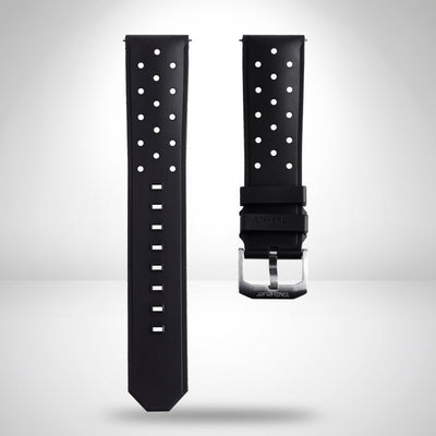Formula 1 Black Rubber Strap | 21.5mm | FT8024/BT0724