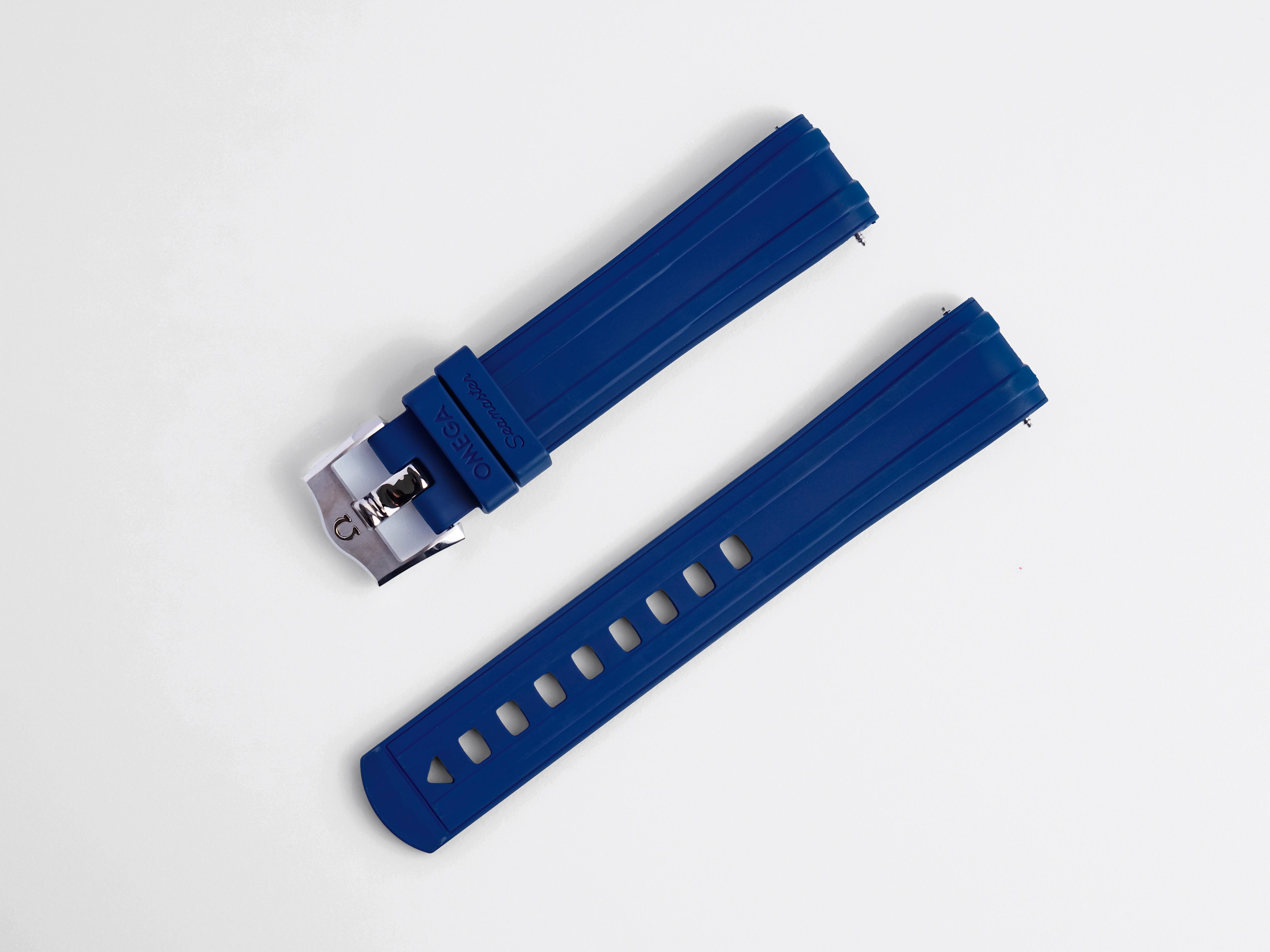 Seamaster 300M Blue Rubber Strap | 20mm | 032CVZ010127