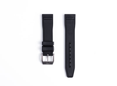Pilot's Rubber Strap | 20/18mm Black | Mark XX Chrono 41 | IW326906