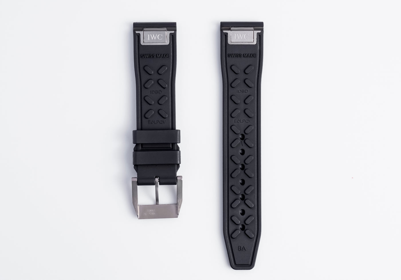 Pilot's Rubber Strap | 20/18mm Black | Mark XX Chrono 41 | IW326906