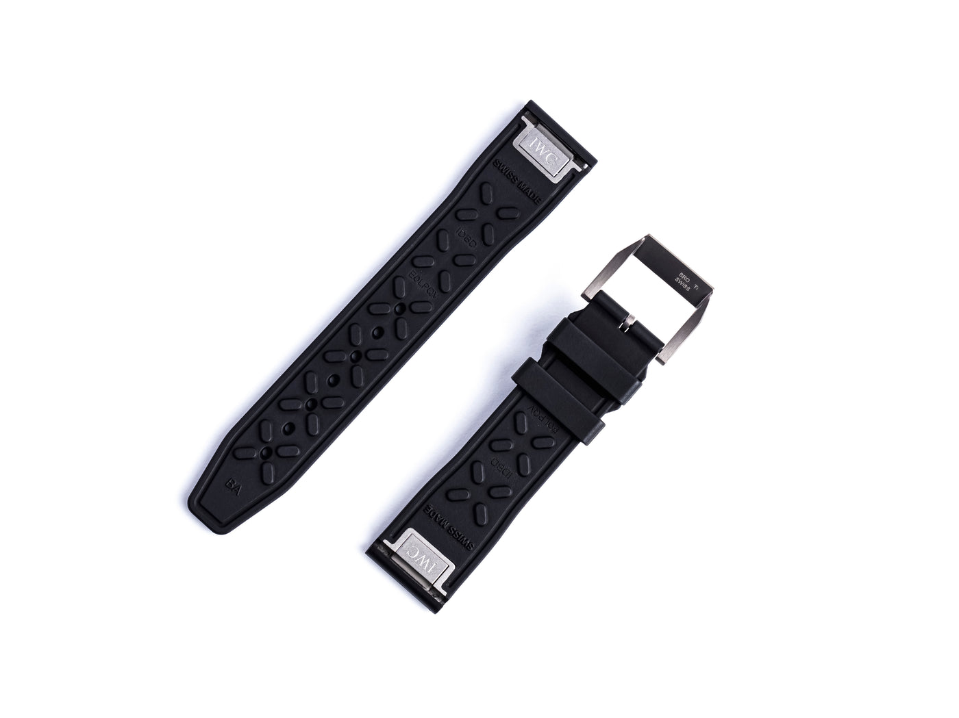 Pilot's Rubber Strap | 20/18mm Black | Mark XX Chrono 41 | IW326906
