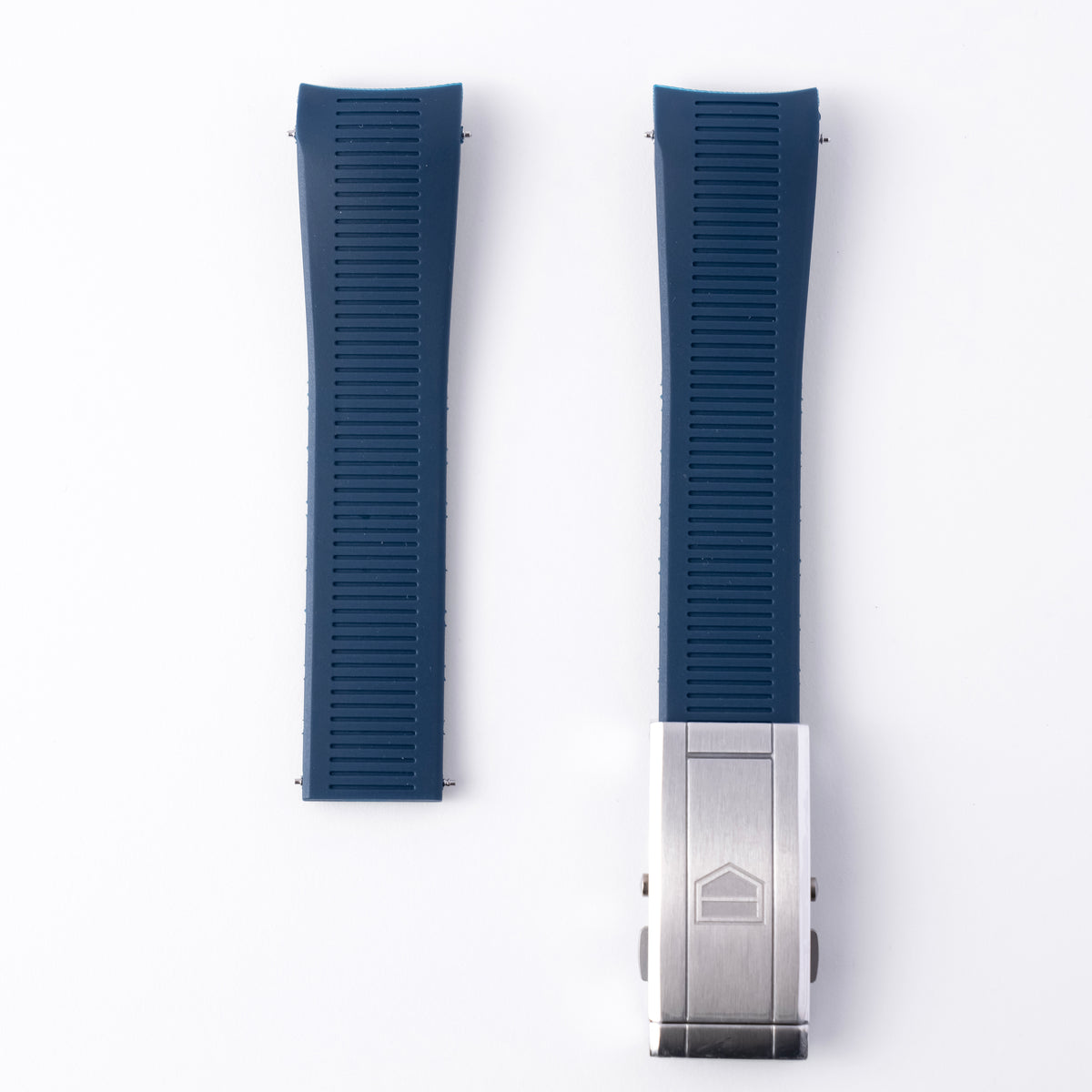 TAG Heuer Aquaracer Professional 300 GMT 43mm Blue Rubber 21.5mm Strap | Genuine OEM FT6198 / FC5099