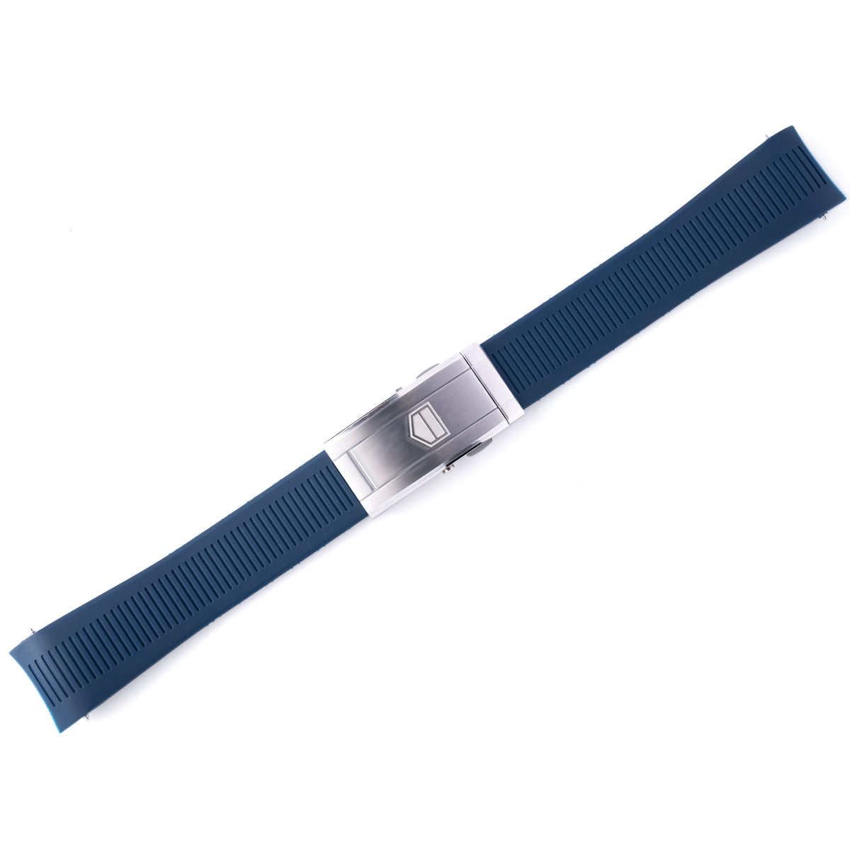 TAG Heuer Aquaracer Professional 300 GMT 43mm Blue Rubber 21.5mm Strap | Genuine OEM FT6198 / FC5099