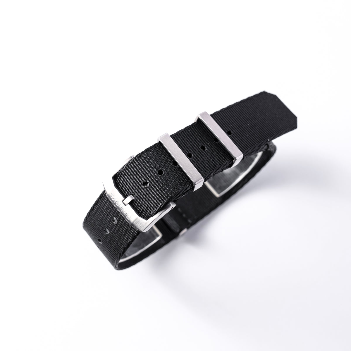 TAG Heuer Formula 1 Black Ballistic Nylon NATO Strap 22mm | Genuine OEM FC8198