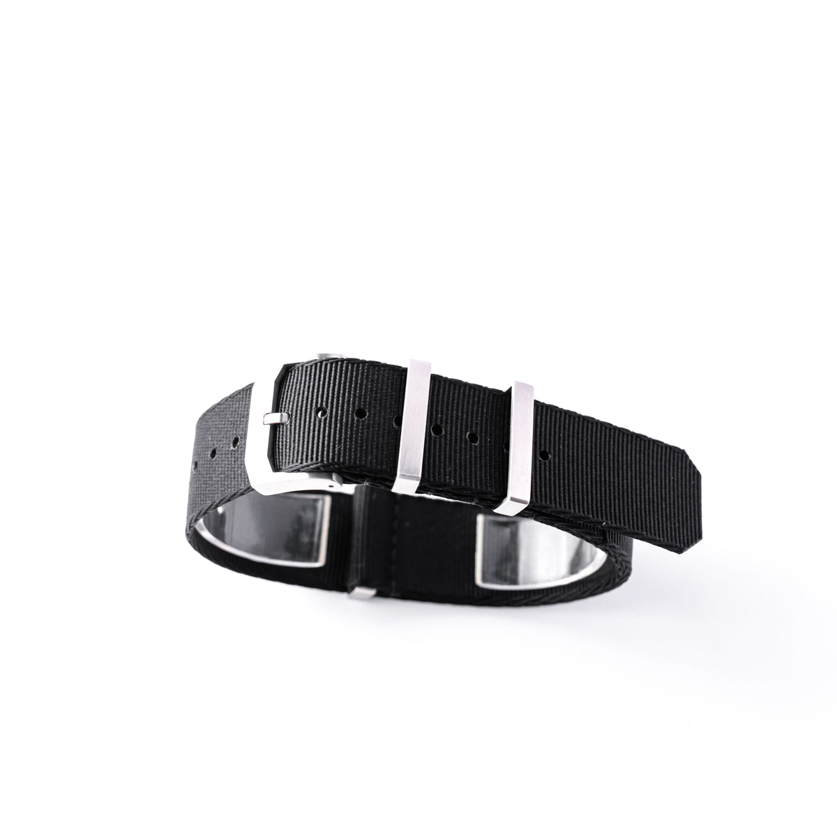 TAG Heuer Formula 1 Black Ballistic Nylon NATO Strap 22mm | Genuine OEM FC8198