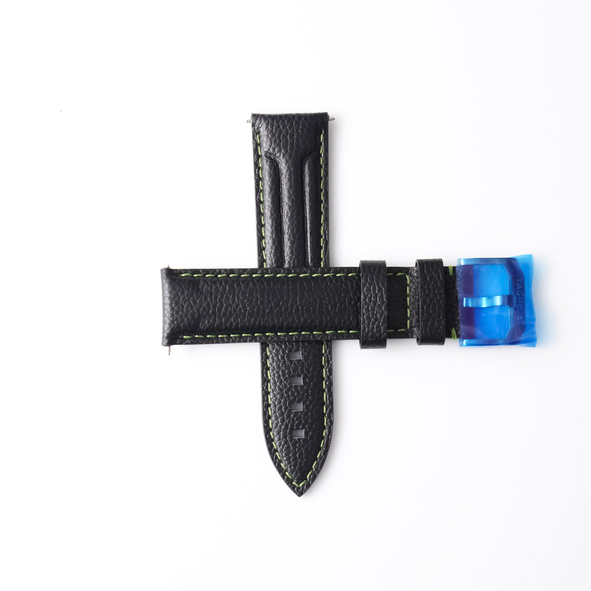 Genuine TAG Heuer Formula 1 Aston Martin Black Leather Strap 21.5mm / 22mm | FC8245 with Pin Buckle
