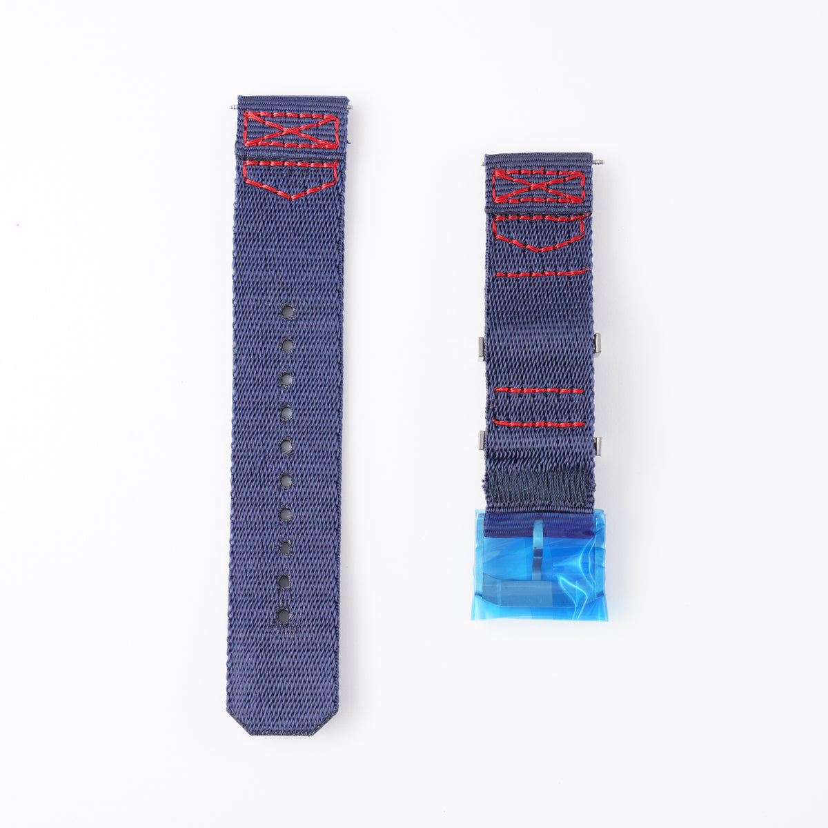 Genuine TAG Heuer Formula 1 Red Bull Racing Blue Textile Strap 21.5mm / 22mm | FC8213 with Pin Buckle