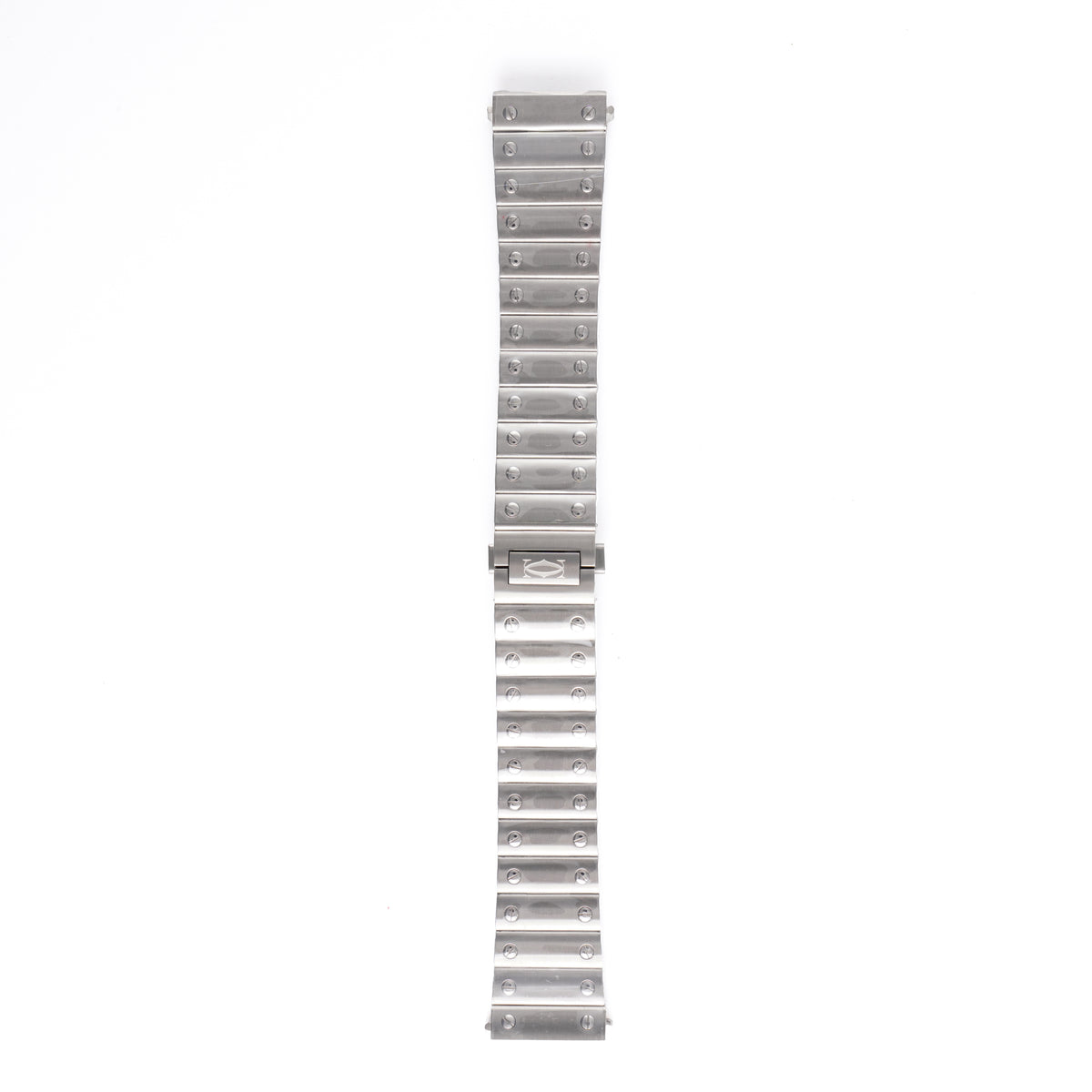 Genuine Cartier Santos de Cartier Large 21mm Steel Bracelet with QuickSwitch & SmartLink WSSA0018