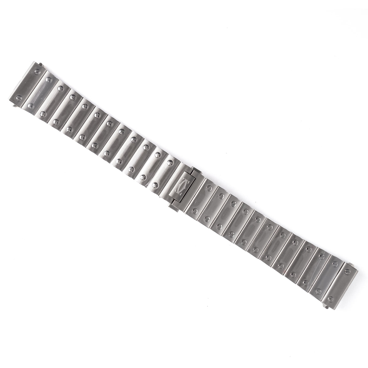 Genuine Cartier Santos de Cartier Large 21mm Steel Bracelet with QuickSwitch & SmartLink WSSA0018