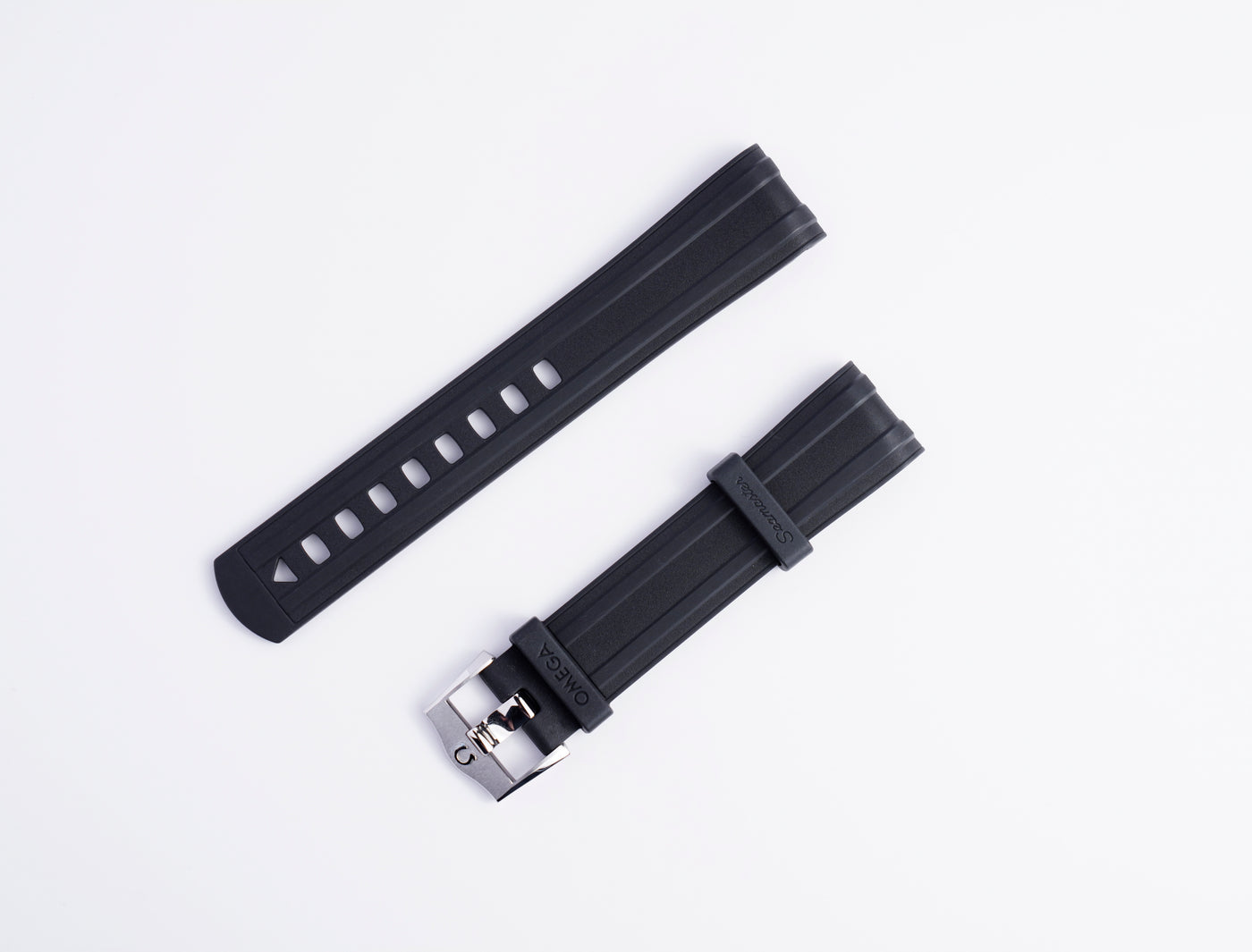 Seamaster Diver 300M Black Rubber Strap | 20mm | 032CVZ010126
