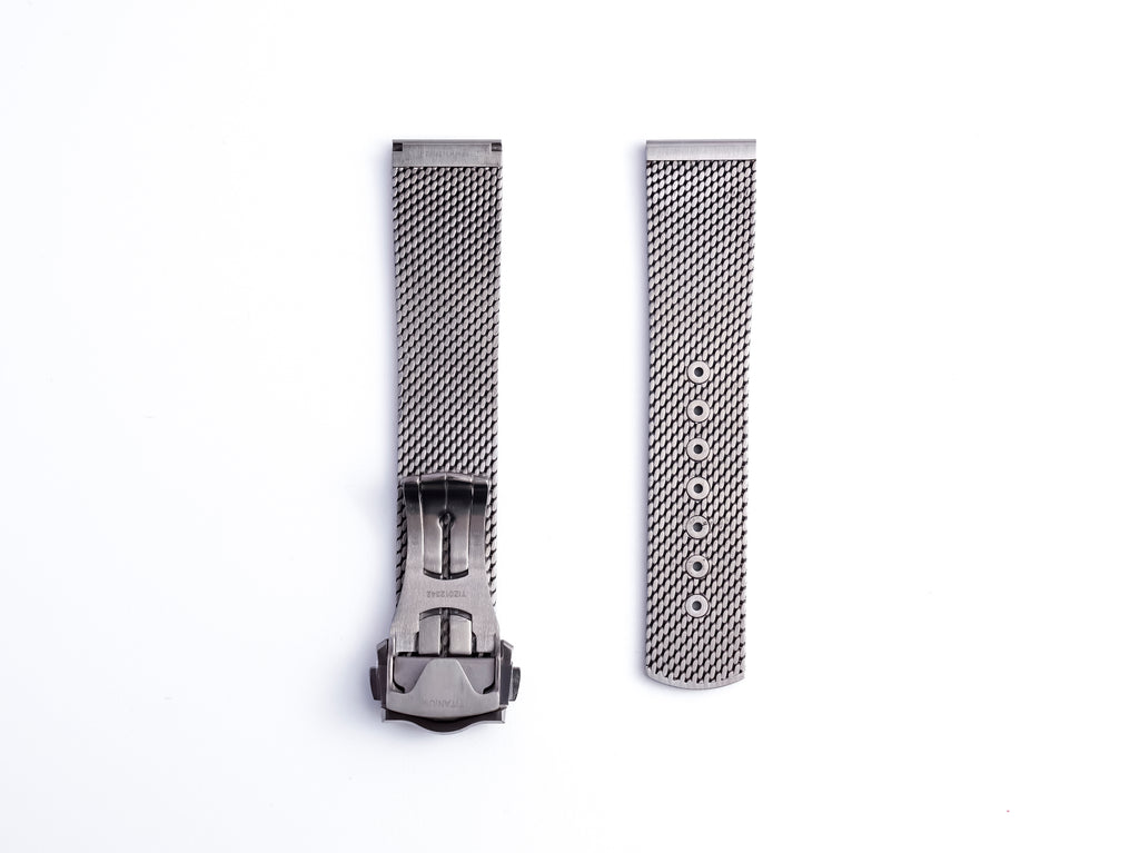 Seamaster James Bond 007 Titanium Mesh Bracelet | 20mm | 020TIZ012332