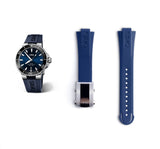 Aquis Rubber Strap | 24mm Blue | 07 4 24 | 7730 7733 7743 7754