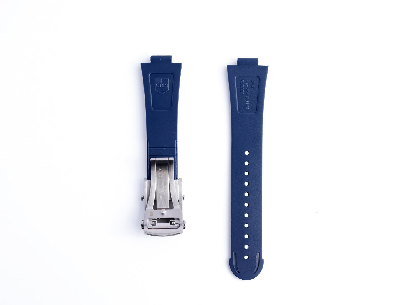 Aquis Rubber Strap | 24mm Blue | 07 4 24 | 7730 7733 7743 7754