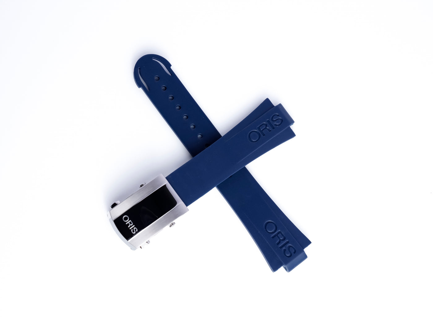 Aquis Rubber Strap | 24mm Blue | 07 4 24 | 7730 7733 7743 7754