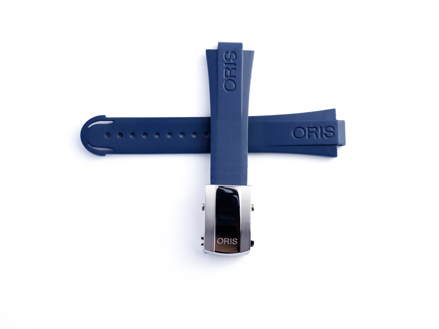 Aquis Rubber Strap | 24mm Blue | 07 4 24 | 7730 7733 7743 7754