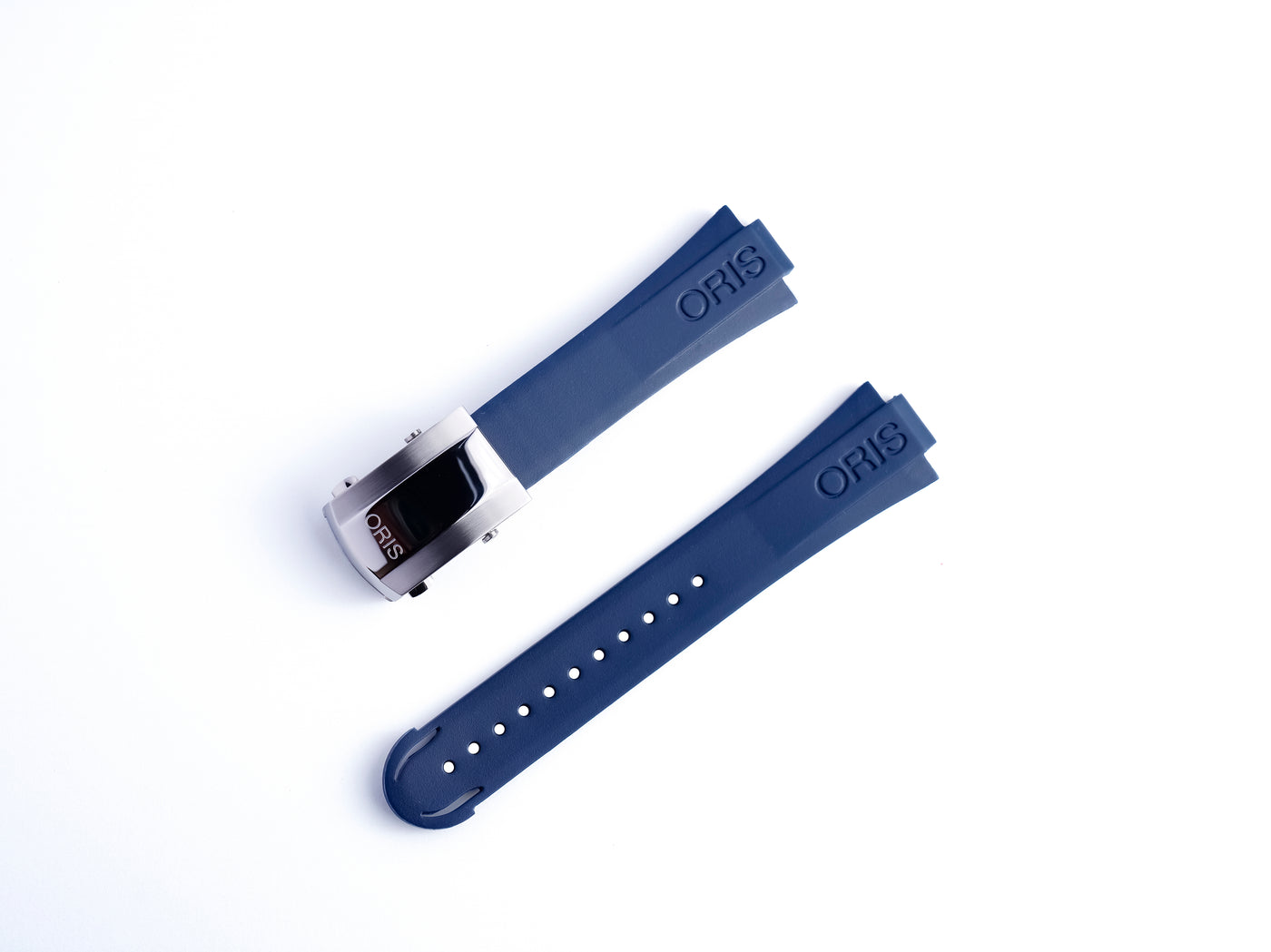Aquis Rubber Strap | 24mm Blue | 07 4 24 | 7730 7733 7743 7754
