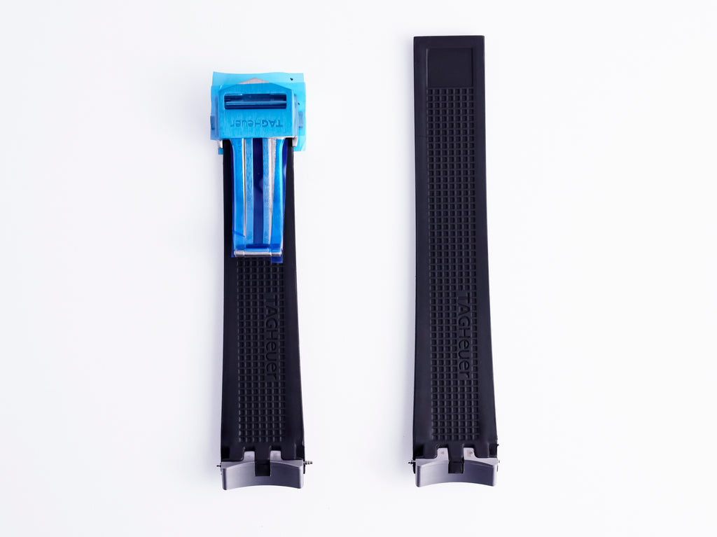 Aquaracer Black Rubber Strap | 21.5mm | FT6041