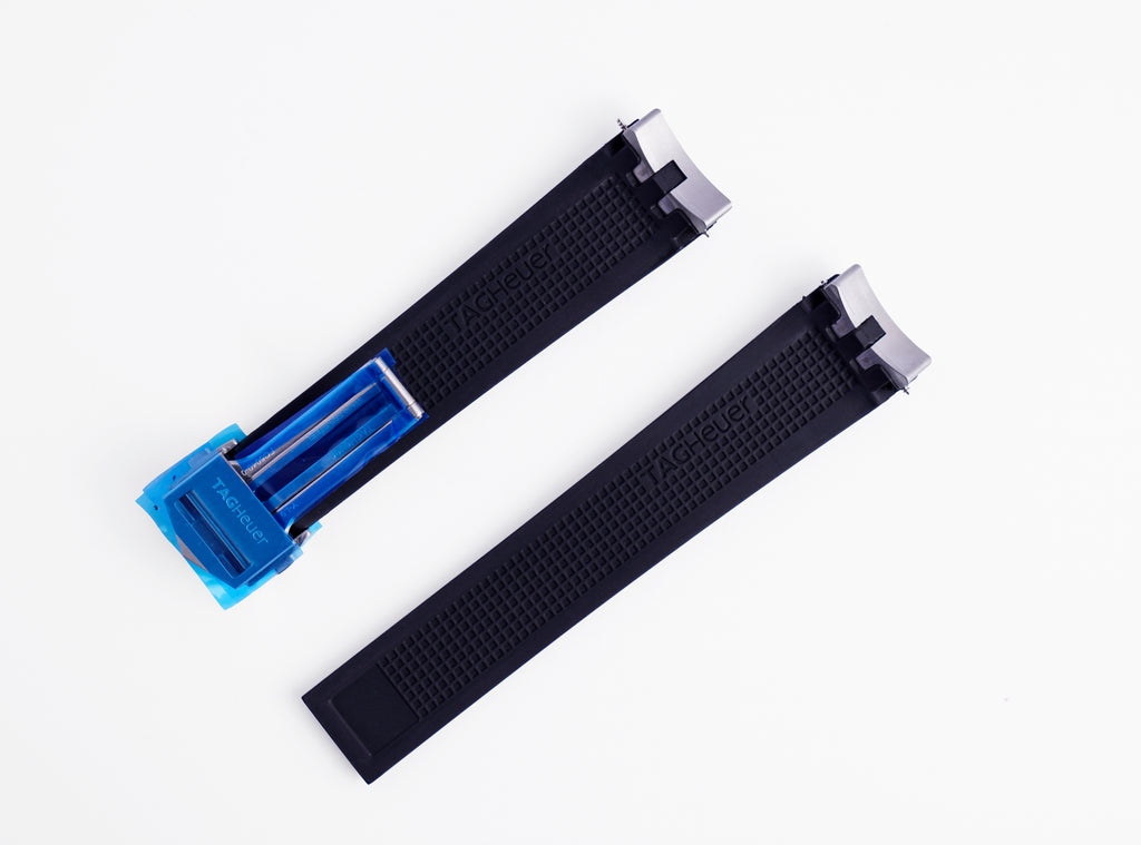 Aquaracer Black Rubber Strap | 21.5mm | FT6041