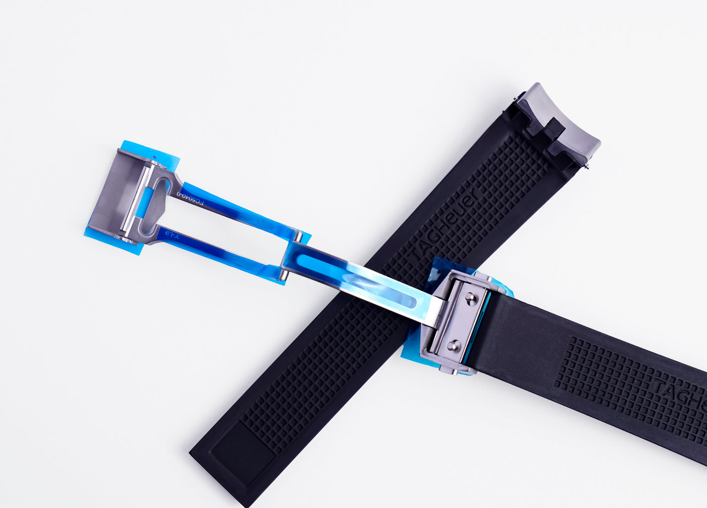 Aquaracer Black Rubber Strap | 21.5mm | FT6041