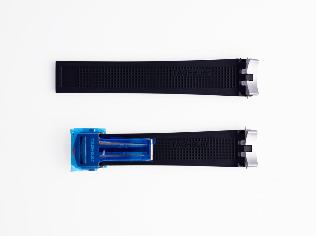 Aquaracer Black Rubber Strap | 21.5mm | FT6041