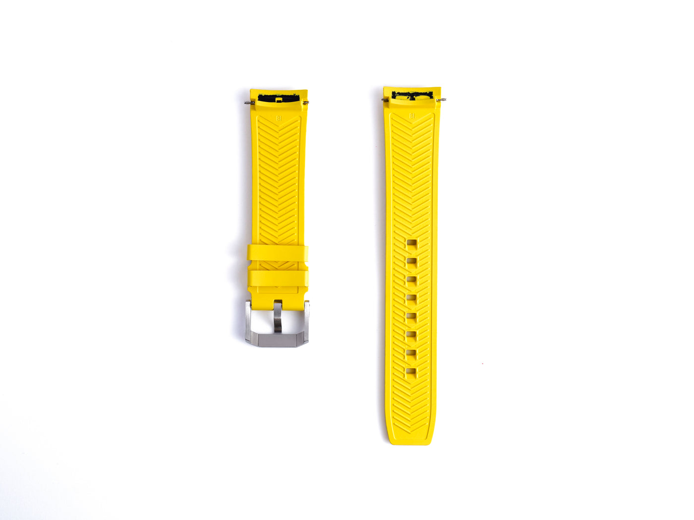 TAG Heuer Formula 1 Yellow Rubber Strap 21.5mm | Genuine OEM FT8054 CAZ101AM