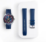 Formula 1 Red Bull Racing Blue Rubber Strap | 21.5mm | FT8052