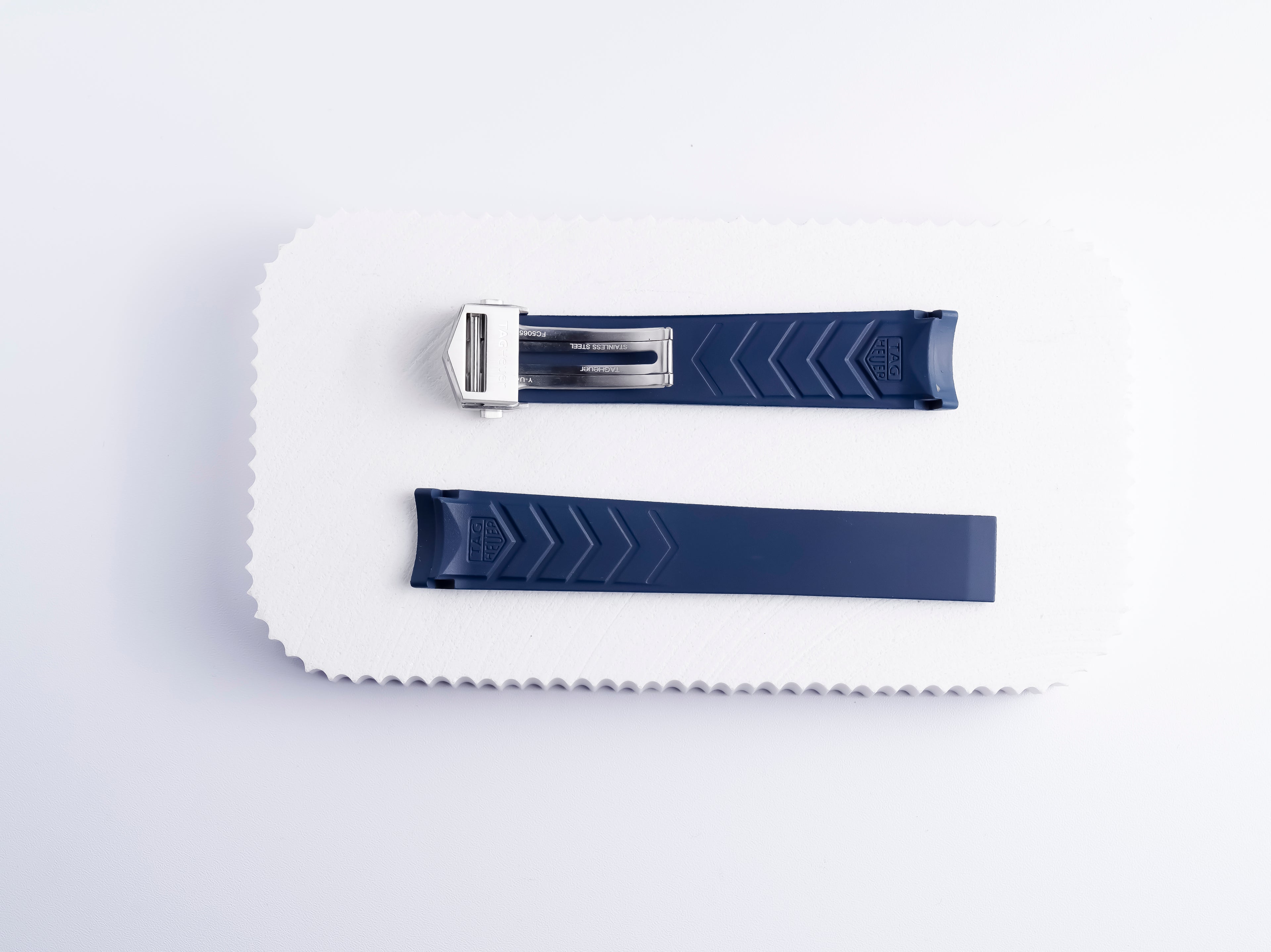 Aquaracer Rubber Strap | 20.5mm Blue | FT6155 WAY211C