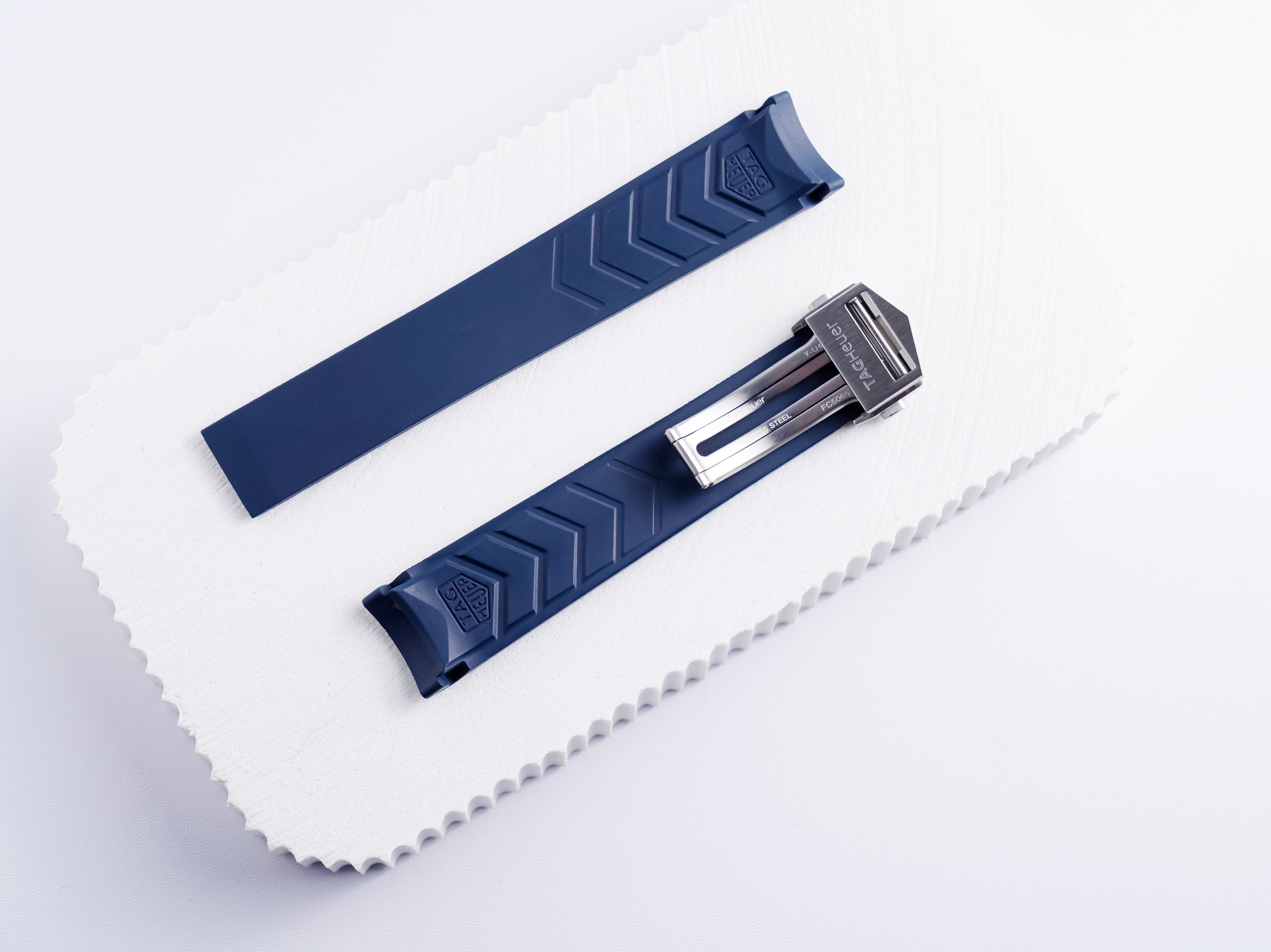 Aquaracer Rubber Strap | 20.5mm Blue | FT6155 WAY211C