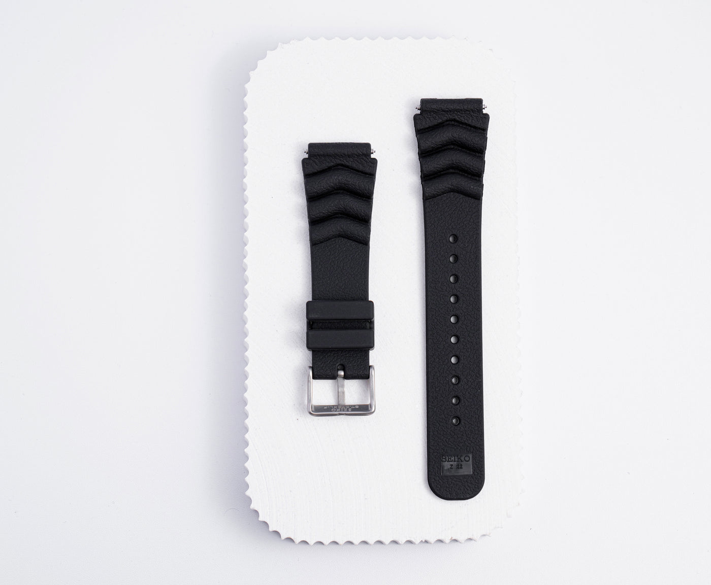 Scuba Diver Silicone Strap | 22mm Black | Z22 4FY8JZ | SKX Models
