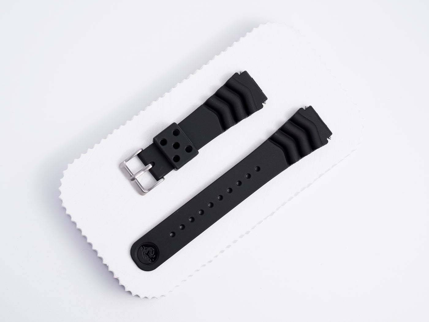 Scuba Diver Silicone Strap | 22mm Black | Z22 4FY8JZ | SKX Models