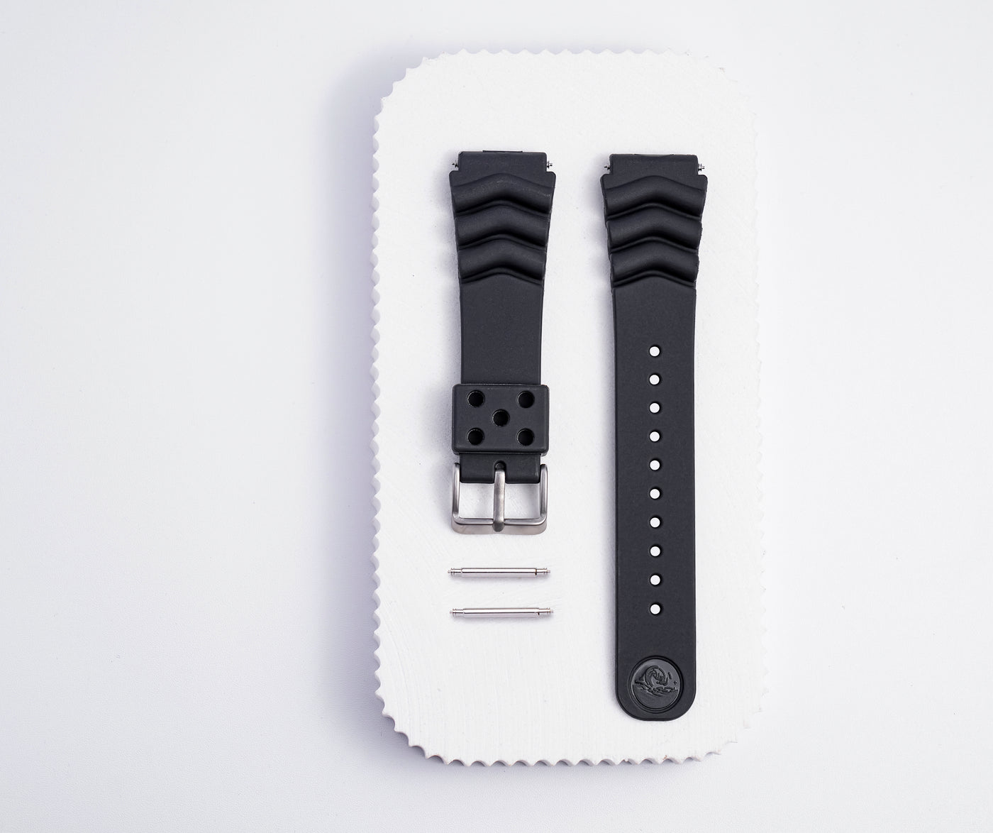 Scuba Diver Silicone Strap | 22mm Black | Z22 4FY8JZ | SKX Models