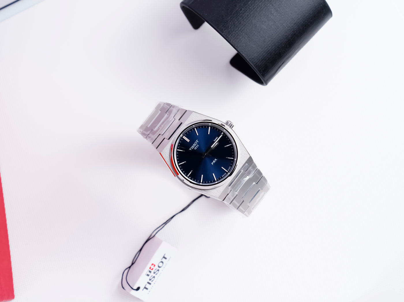 Tissot T-Classic PRX 40mm Quartz Blue Dial Men Watch T1374101104100