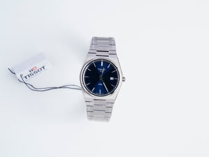 Tissot T-Classic PRX 40mm Quartz Blue Dial Men Watch T1374101104100