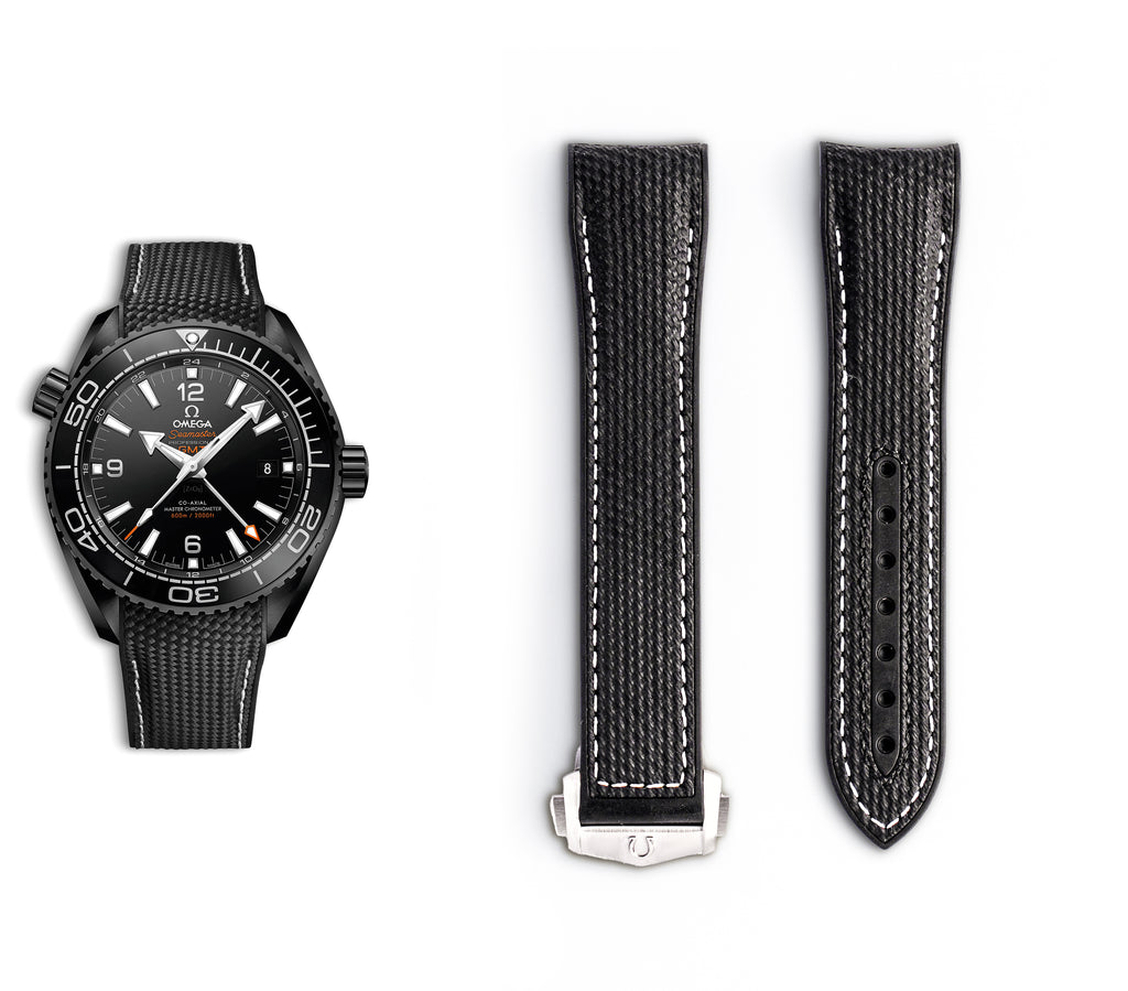 Seamaster Planet Ocean Black Rubber Strap | 21mm | CVZ005306
