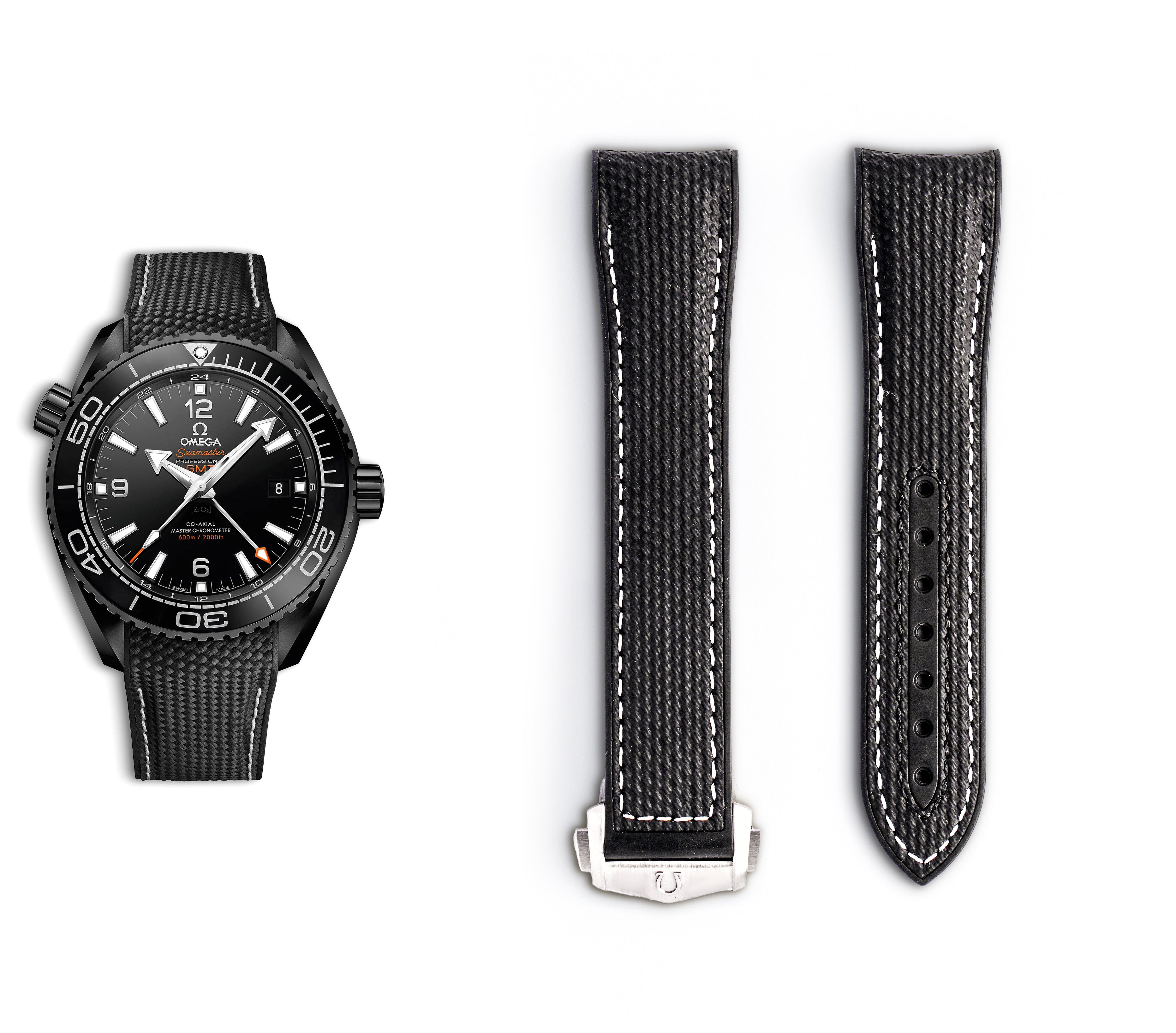 Seamaster Planet Ocean Black Rubber Strap | 21mm | CVZ005306