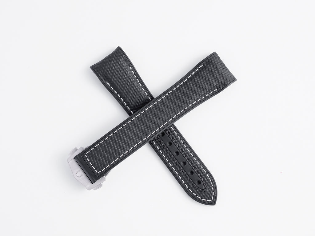 Seamaster Planet Ocean Black Rubber Strap | 21mm | CVZ005306