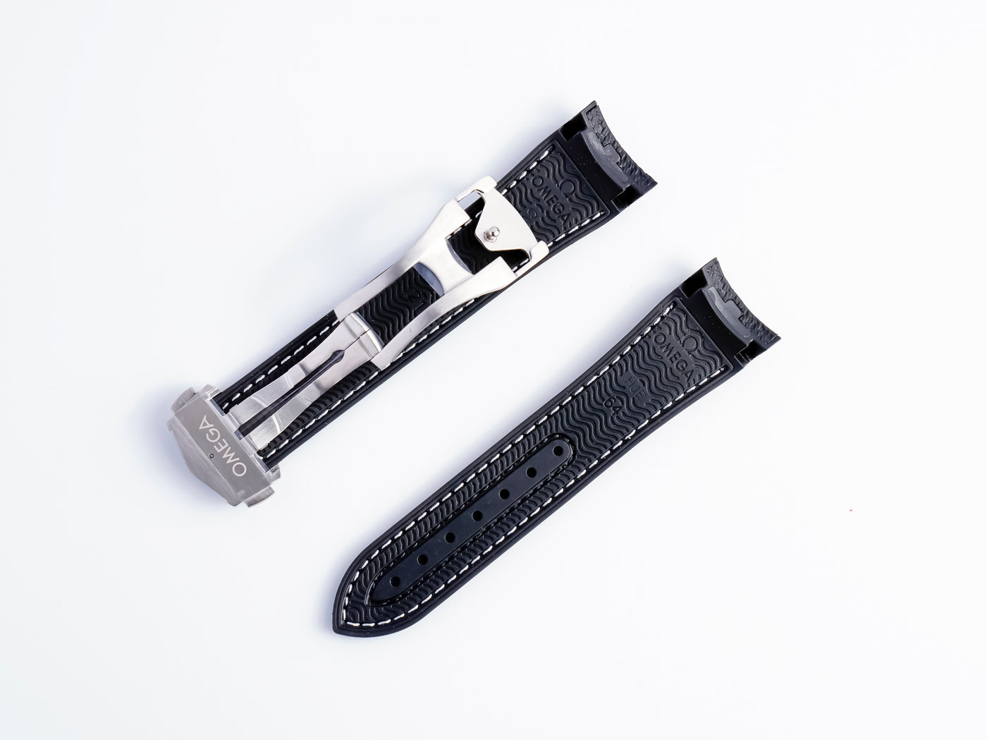 Seamaster Planet Ocean Black Rubber Strap | 21mm | CVZ005306