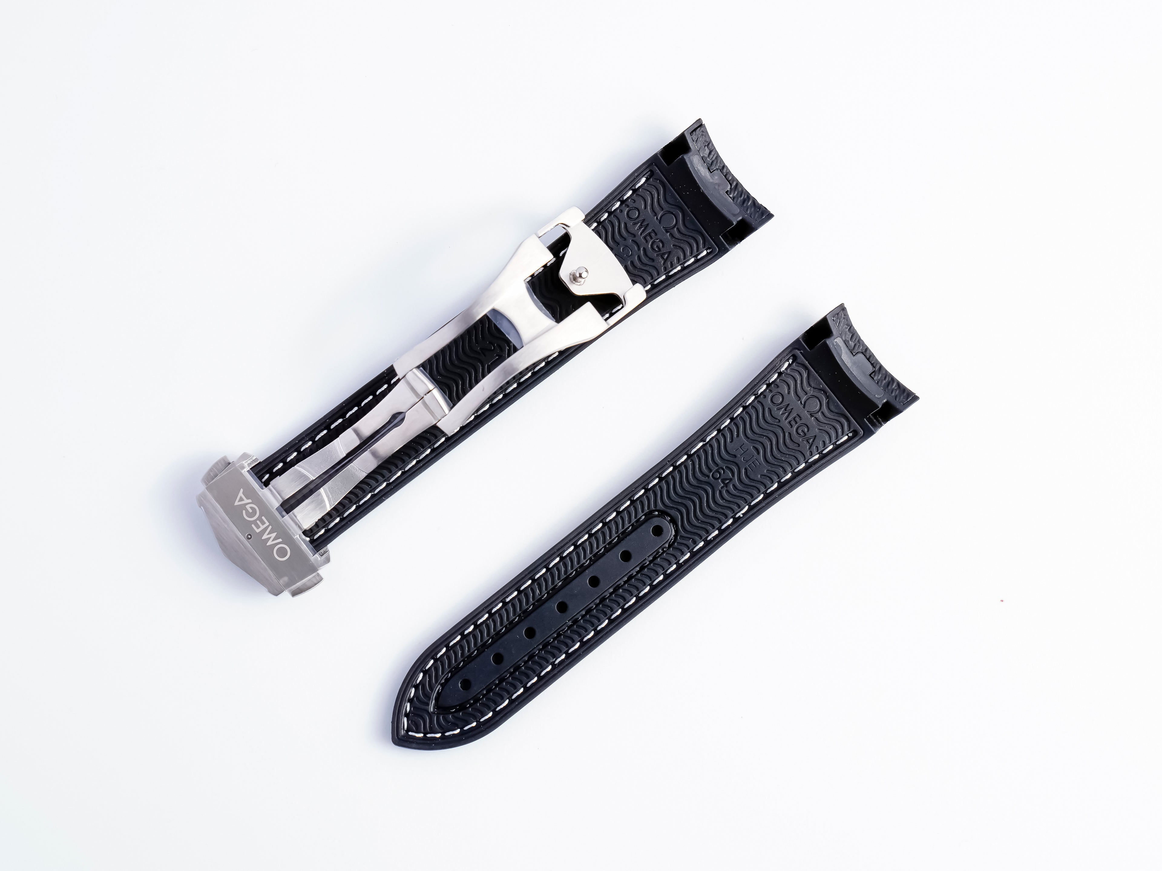 Seamaster Planet Ocean Black Rubber Strap | 21mm | CVZ005306