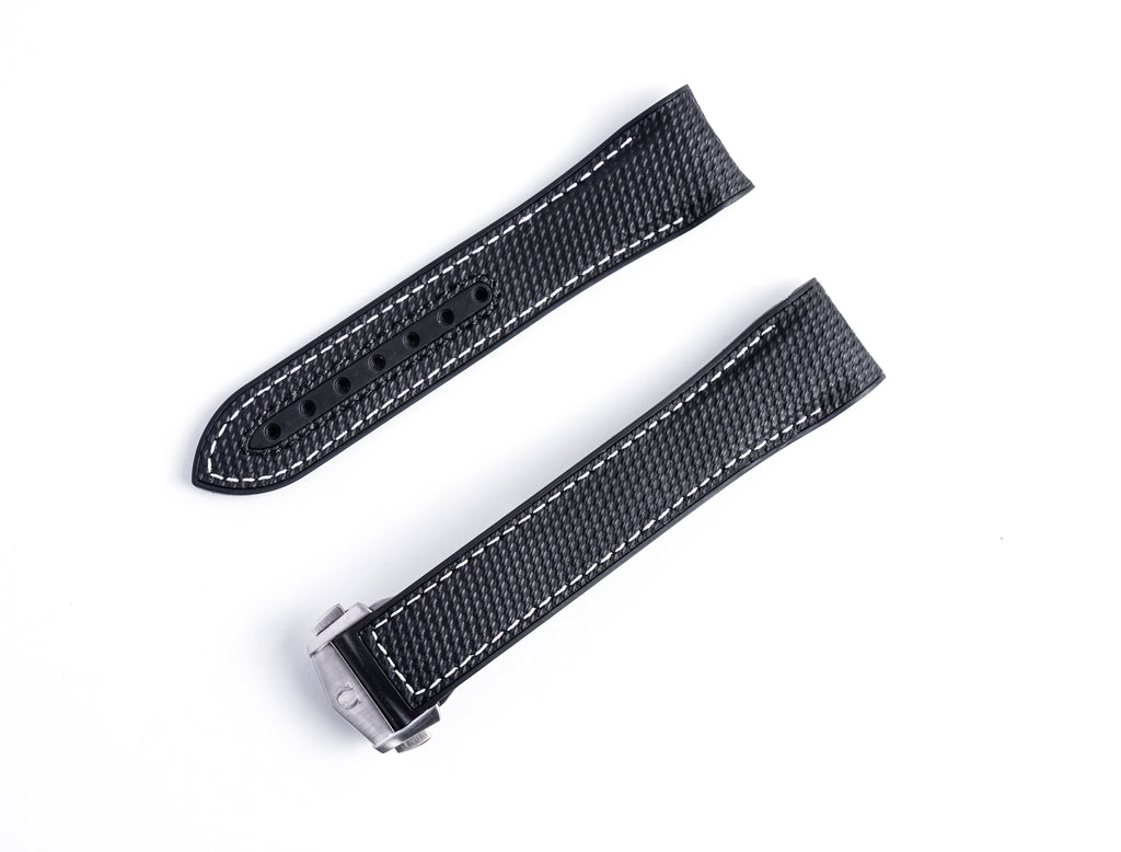 Seamaster Planet Ocean Black Rubber Strap | 21mm | CVZ005306