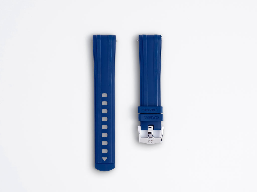 Seamaster 300M Blue Rubber Strap | 20mm | 032CVZ010127