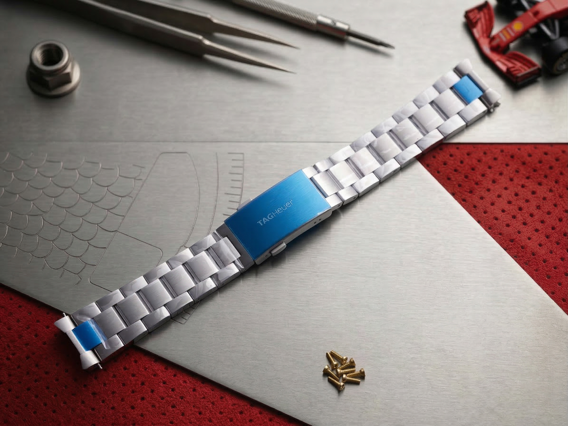 Aquaracer Calibre 16 Bracelet | 21.5mm Stainless Steel | FAA085 BA0928