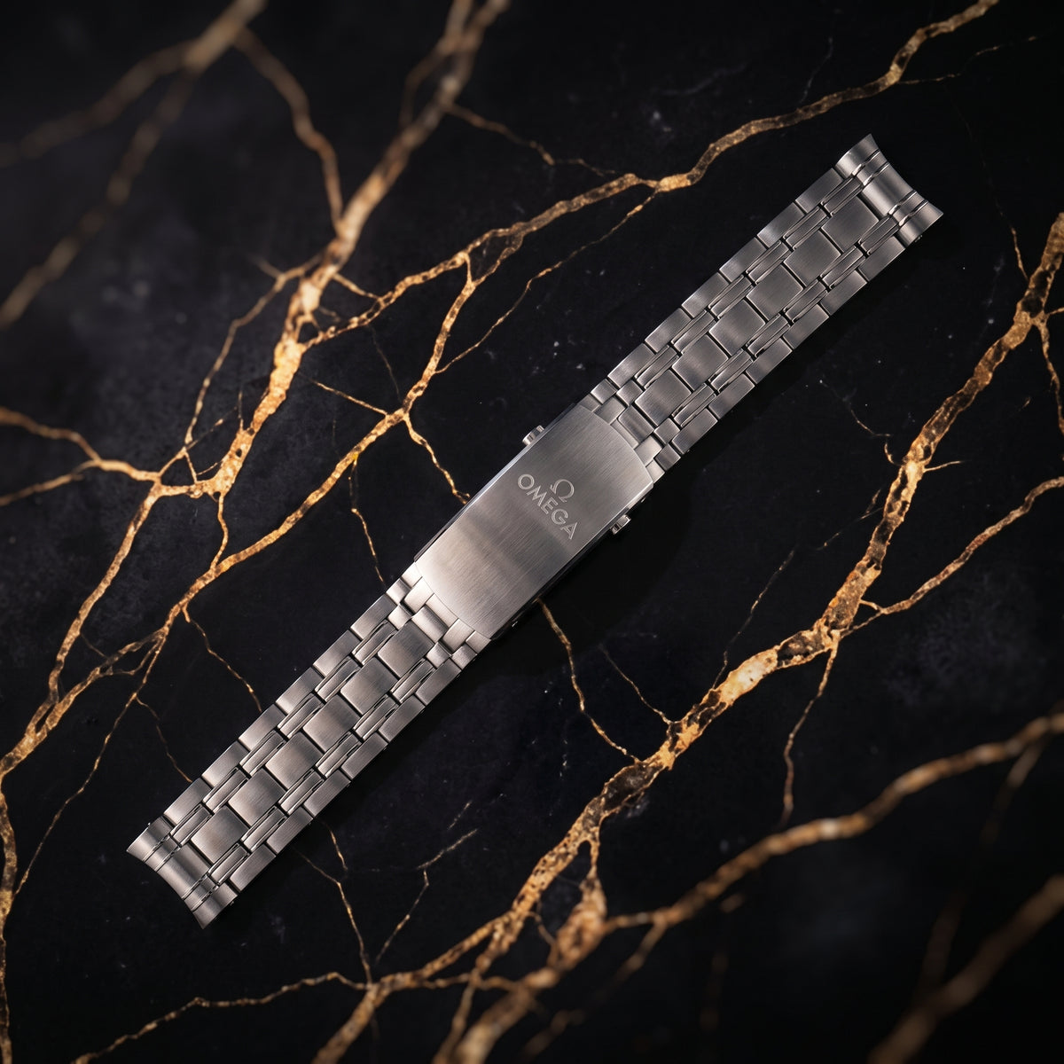 Omega Seamaster Diver 300M 20mm Steel Bracelet with Micro-Adjust Clasp | OEM STZ010108