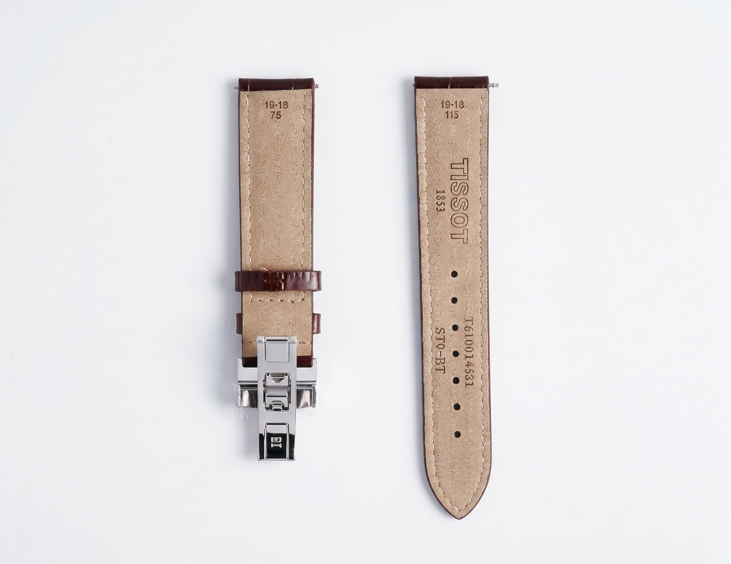 Watch Strap PRC200 | 19mm Brown | Le Locle 853 T41 T61 T063