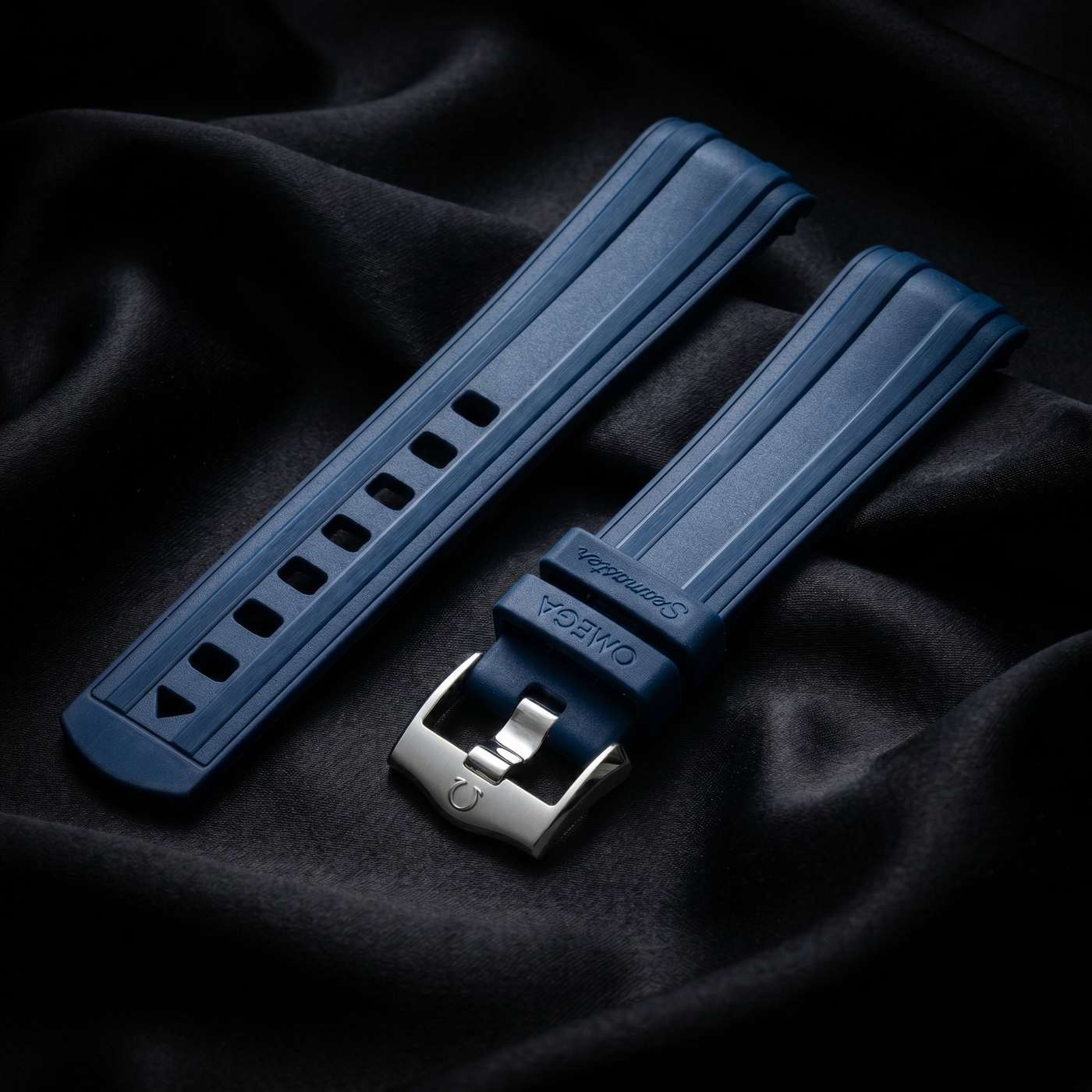 Seamaster 300M Blue Rubber Strap | 20mm | 032CVZ010127