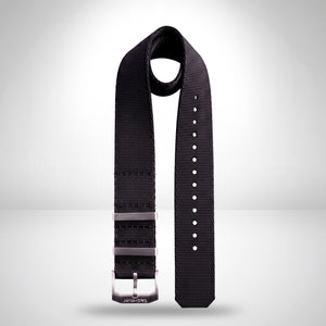 TAG Heuer Formula 1 Black Ballistic Nylon NATO Strap 22mm | Genuine OEM FC8198